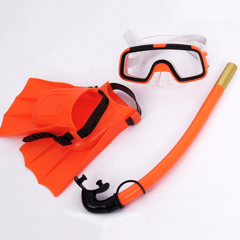 Freediving Mask Set - 1 комплект, Детская незапотевающая маска для