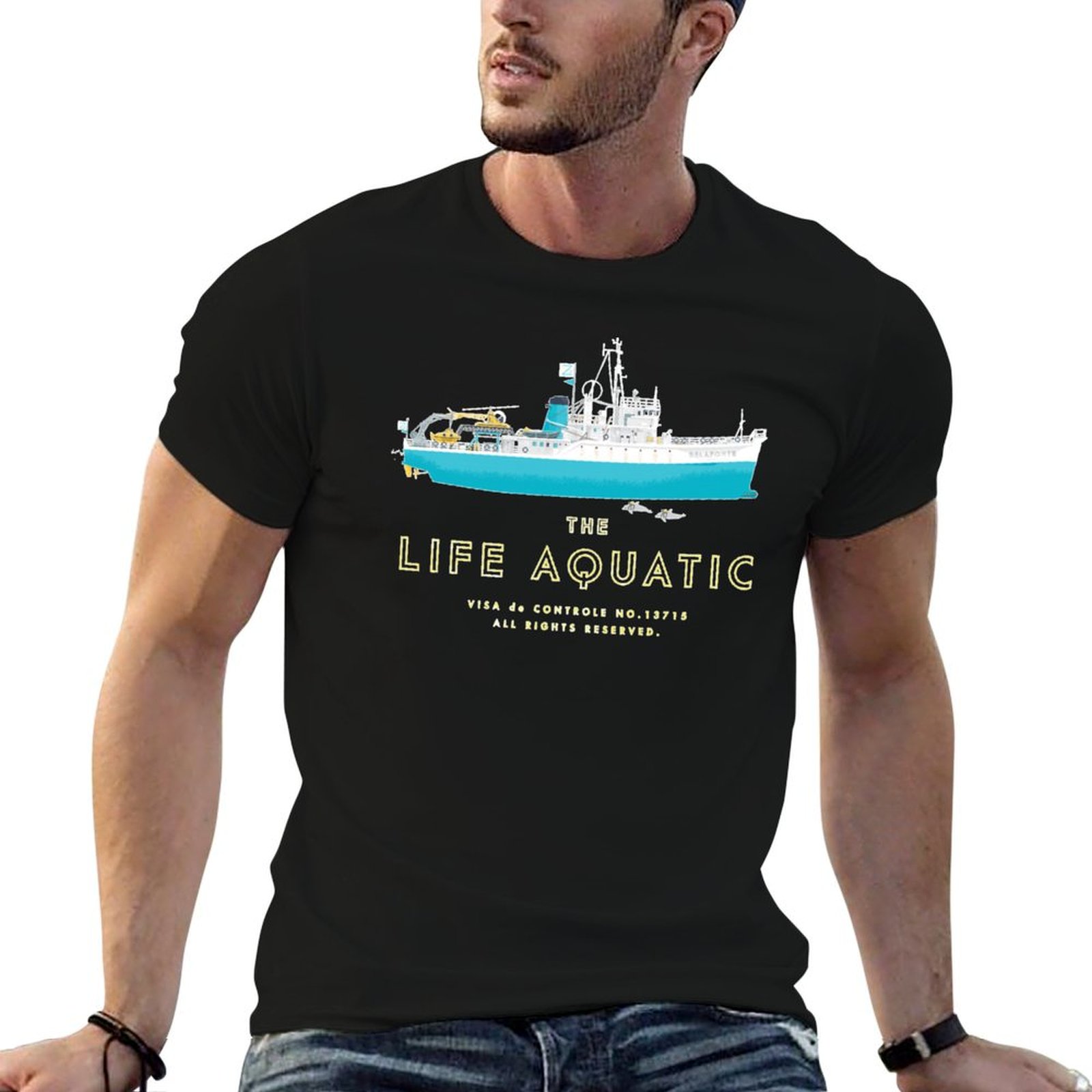 Aquatic Sports Activities - Футболка The Life Aquatic With Steve