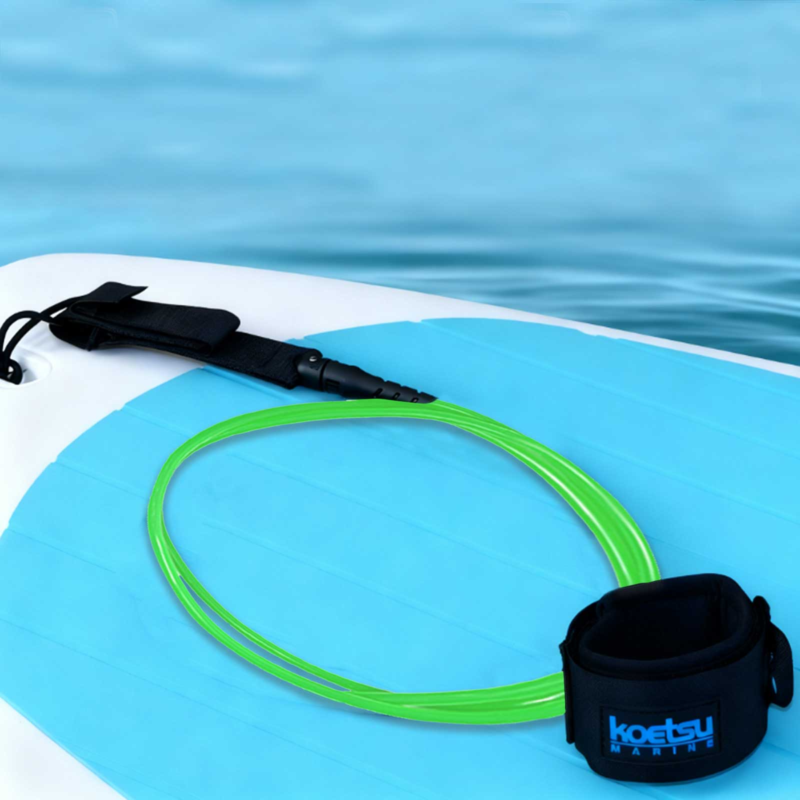 Surfboard Leash Ankle - Премиальный легкий шнур-лиш для SUP-досок и
