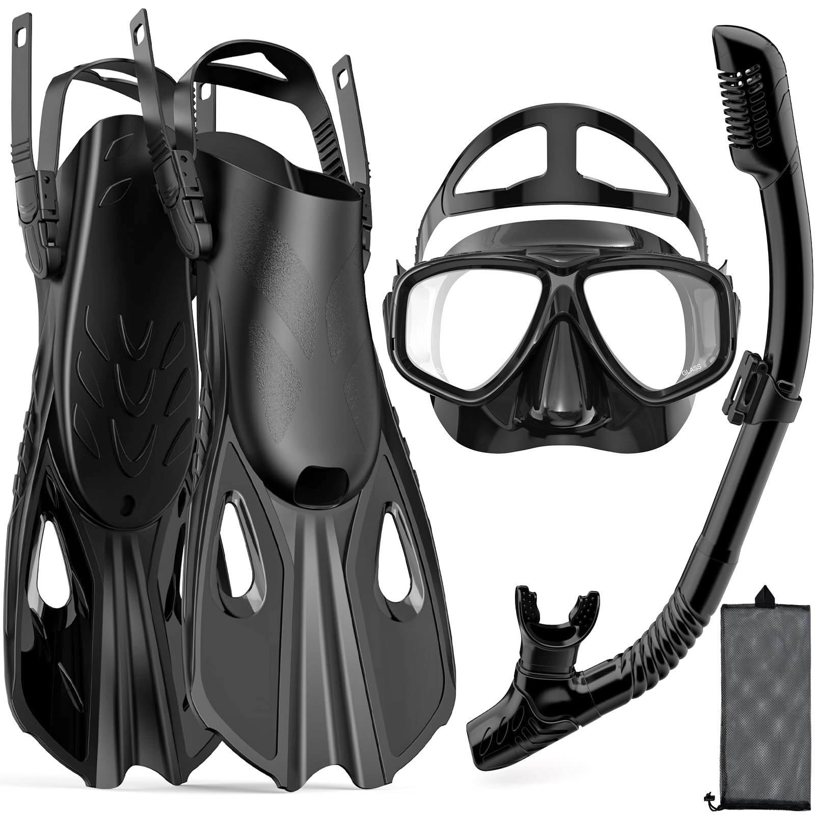 Freediving Mask Set - Набор ласт для подводного плавания 4