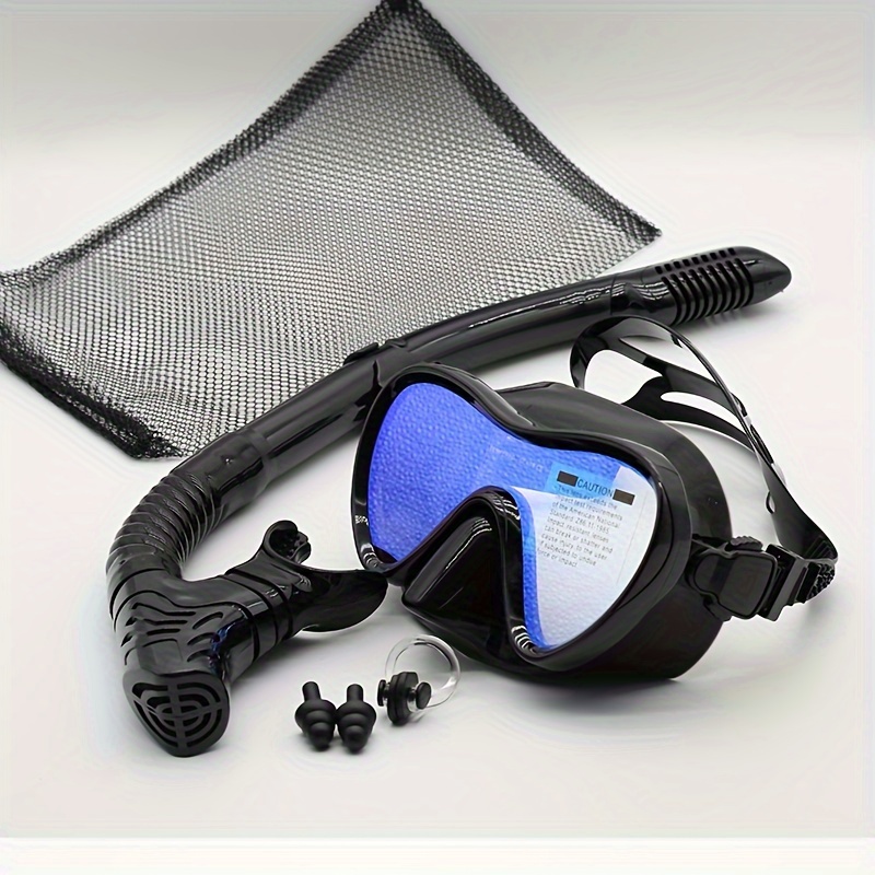 Freediving Mask Set - Профессиональная силиконовая маска для снорклинга и