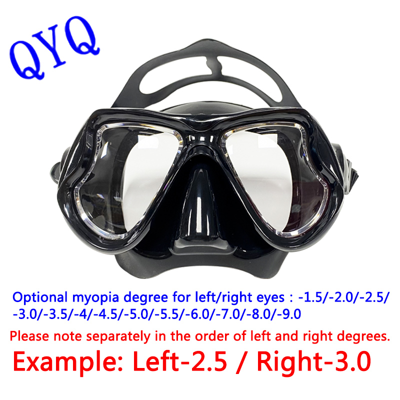 Freediving Mask Set - Маски для дайвинга при близорукости, набор