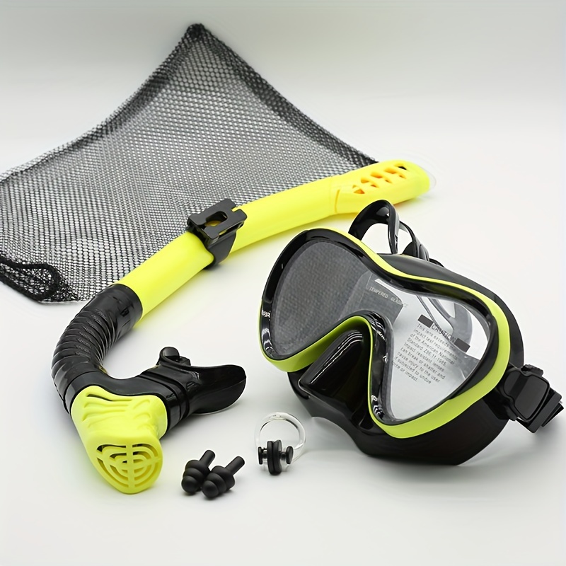 Профессиональная силиконовая м – обзор и цена Freediving Mask Set